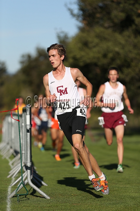 2013SIXCHS-011.JPG - 2013 Stanford Cross Country Invitational, September 28, Stanford Golf Course, Stanford, California.